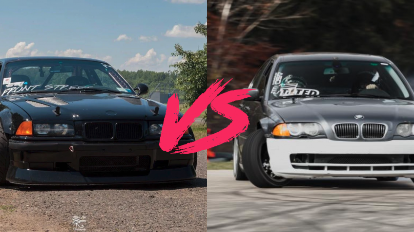 BATTLE! BMW E46 VS BMW E36, which is the Best Budget Drift ...